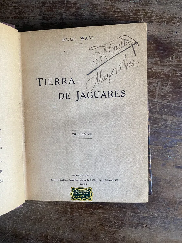 Tierra de Jaguares - Wast Hugo (4p2)