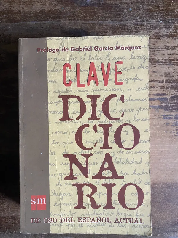 Tapa de Clave Diccionario - Garcia Marquez Gabriel (prologo) (4p2)