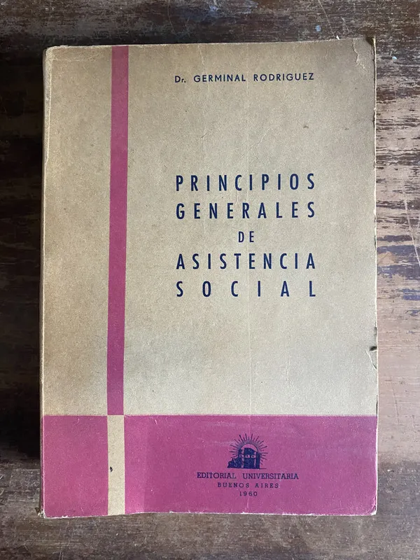 Tapa de Principios Generales de Asistencia Social - Rodriguez (4p1)