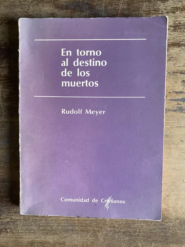 En torno al destino de los muertos - Meyer Rudolf (4p1)