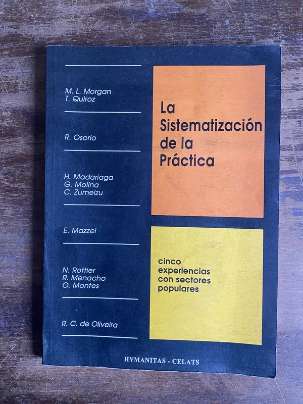 La Sistematizacion de la Practica - Morgan (4q6)