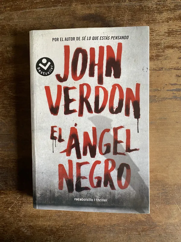 Tapa de El angel negro - Verdon John (4q6)