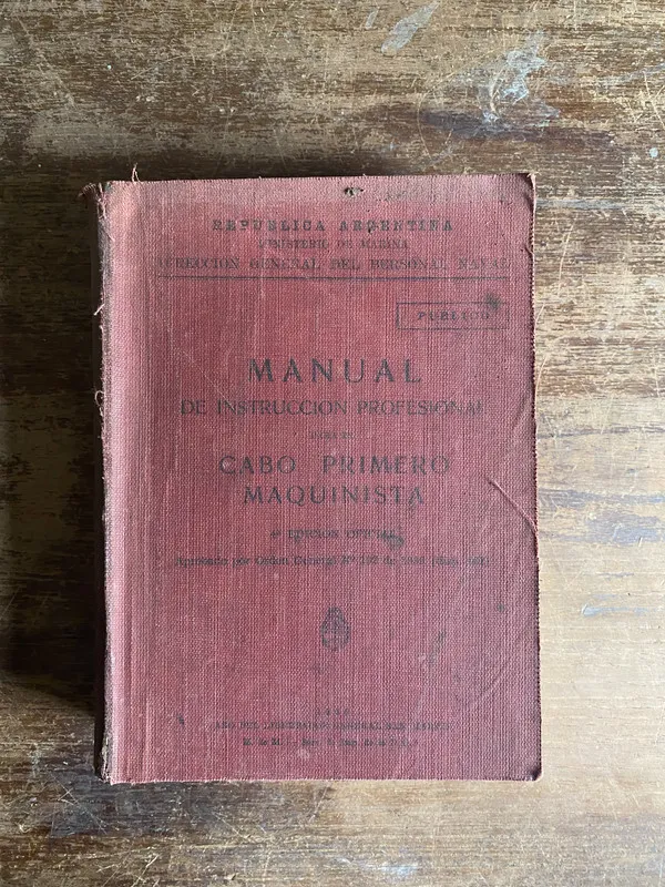 Manual de Instruccion Profesional para Cabo Primero Maquini