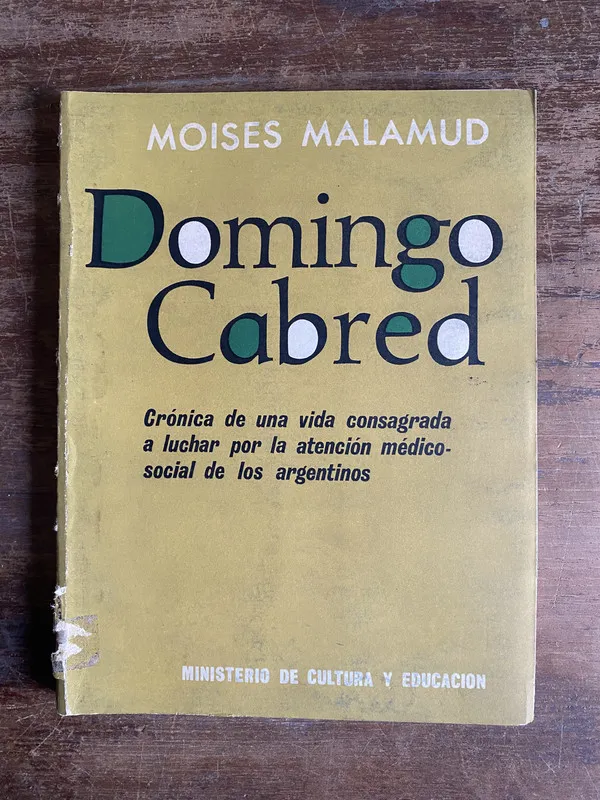 Domingo Cabred - Malamud Moises (4q6)