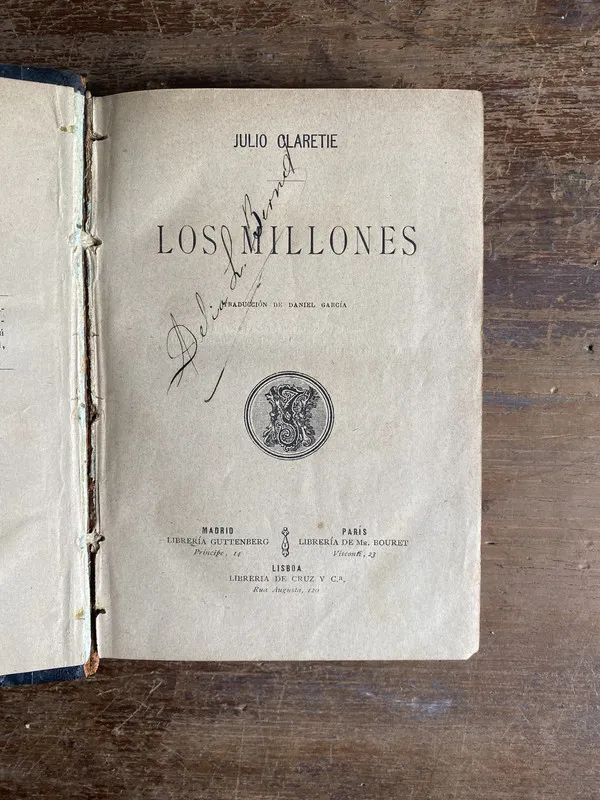 Los Millones - Claretie Julio (4q6)