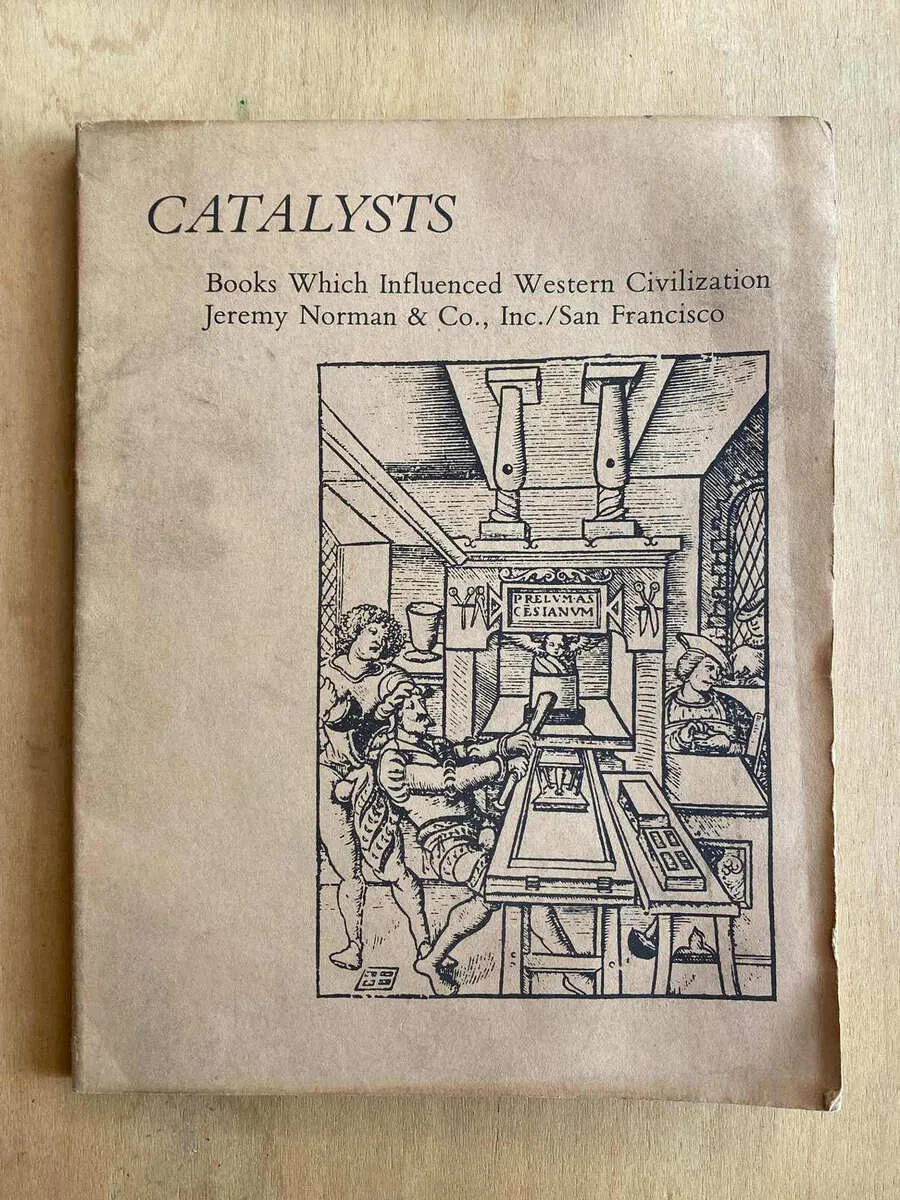 Catalysts. Books Which Influenced Western Civilization (X4)