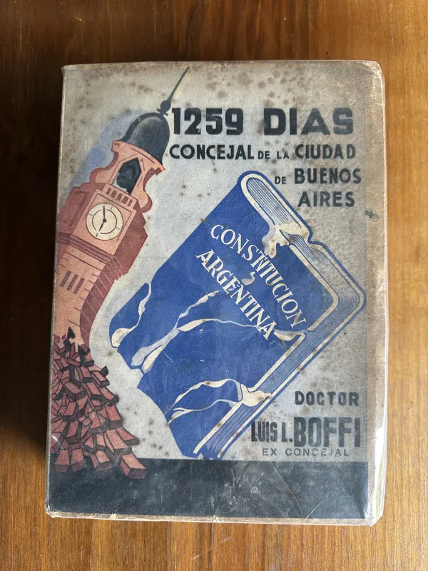 Tapa de 1259 Dias Concejal de la Ciudad de Buenos - Boffi (4u6)
