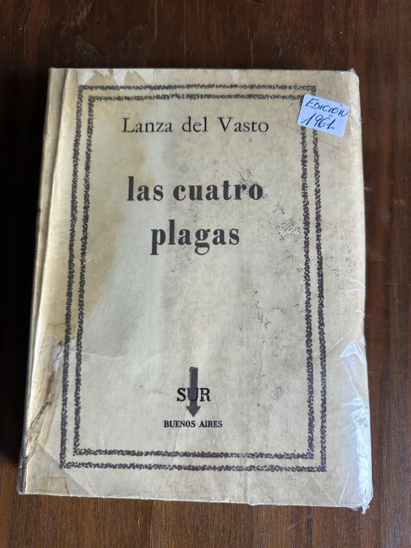 las cuatro plagas - Lanza del Vasto (4u6)