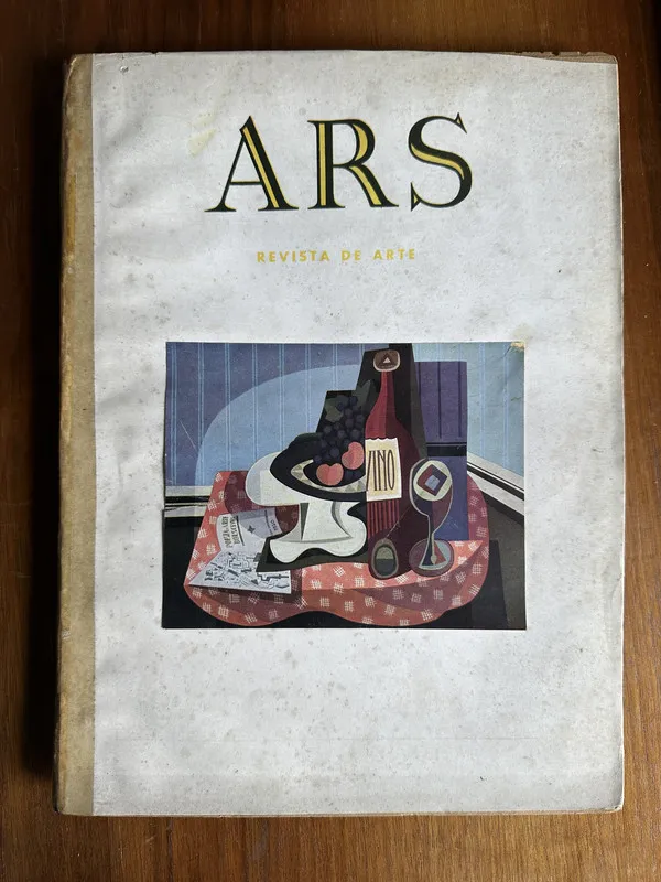 Tapa de Revista de Arte 1948 numero 38 - Revista ARS (4v7)