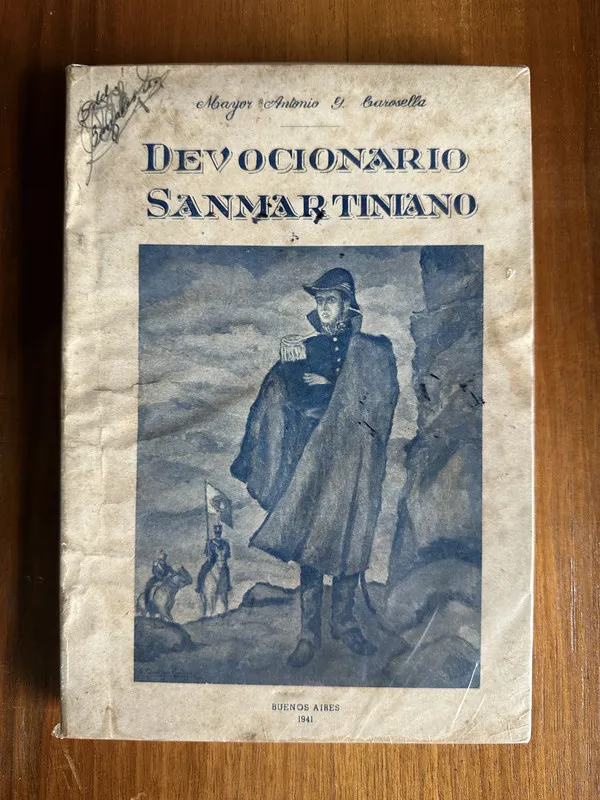 Tapa de Devocionario Sanmartiniano - Carosella Antonio G. (4u7)