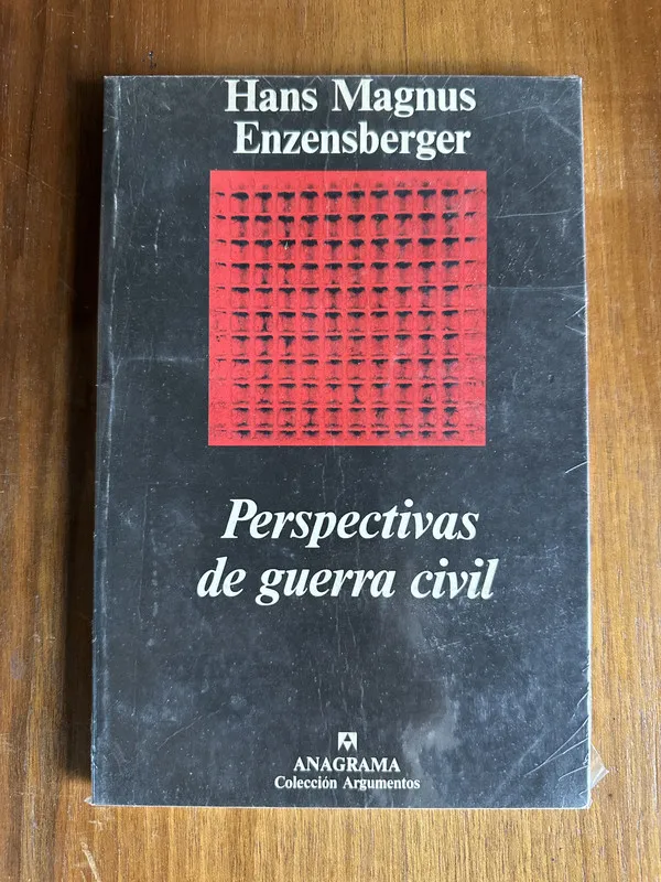 Tapa de Perspectivas de guerra civil - Enzensberger (4u7)