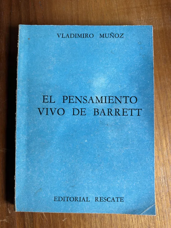 El pensamiento vivo de Barrett - Muñoz Vladimiro (4u7)