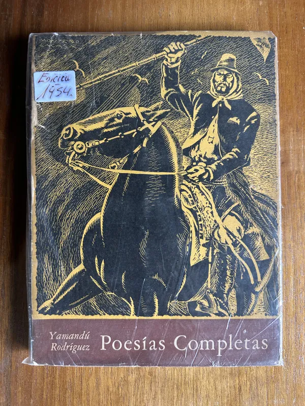 Tapa de Poesias Completas - Rodriguez Yamandu (4u7)