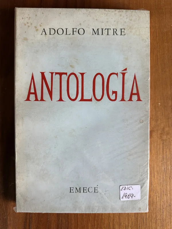Tapa de Antologia - Mitre Adolfo (4u7)
