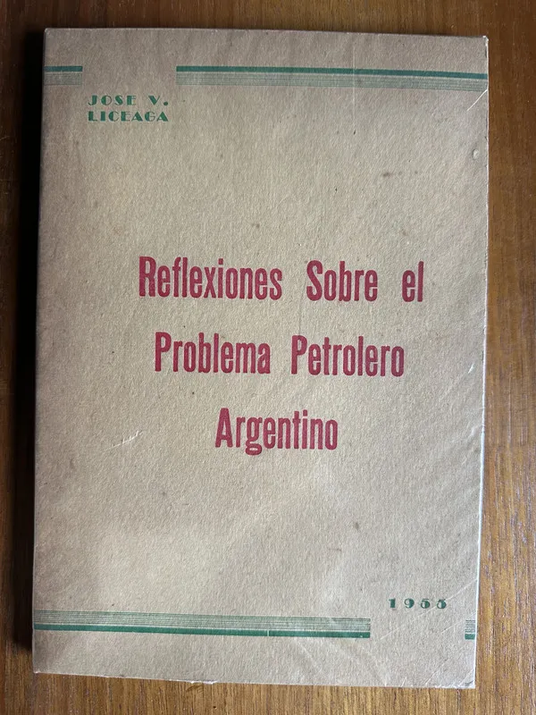 Reflexiones Sobre el Problema Petrolero - Liceaga (4u7)