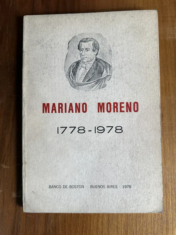 Tapa de Mariano Moreno - (4u7)