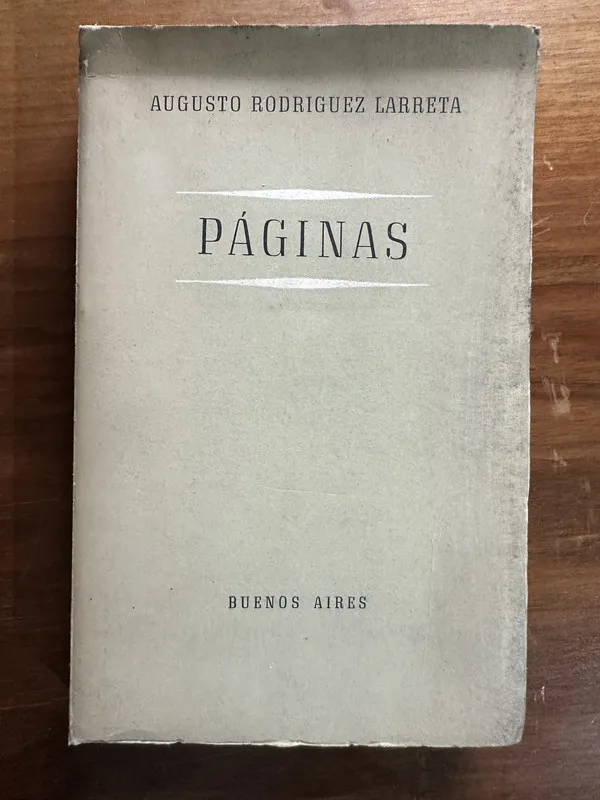 Paginas - Rodriguez Larreta Augusto (4v1)