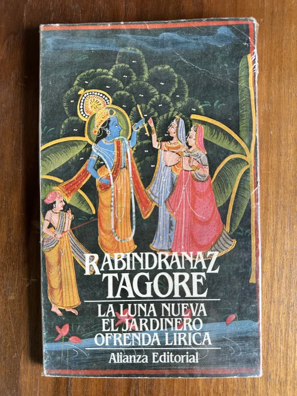 Tapa de La Luna Nueva / El Jardinero / Ofrenda Lirica - Tagore (4v2