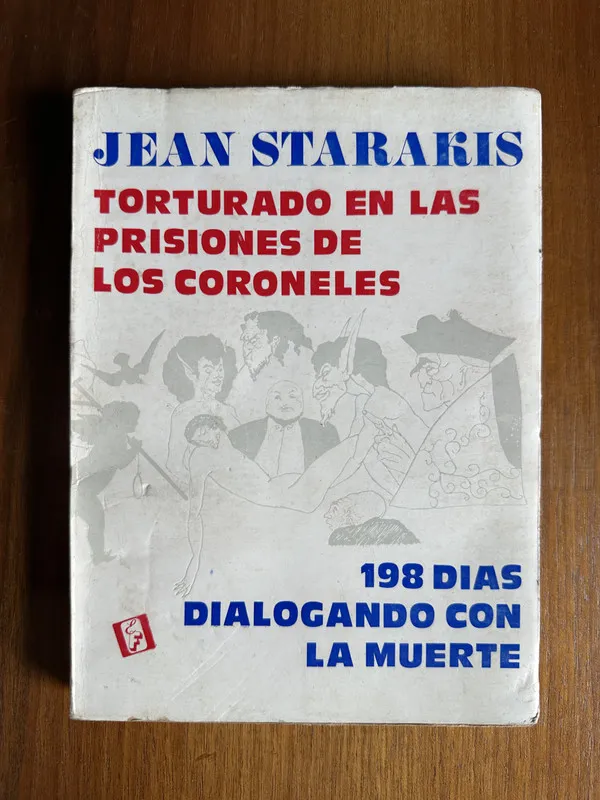 Tapa de Torturado en las prisiones de los coroneles - Starakis (4v2