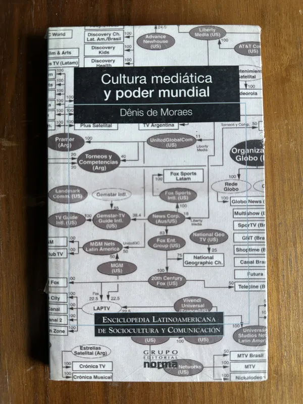 Tapa de Cultura mediatica y poder mundial - de Moraes Dênis (4v2)