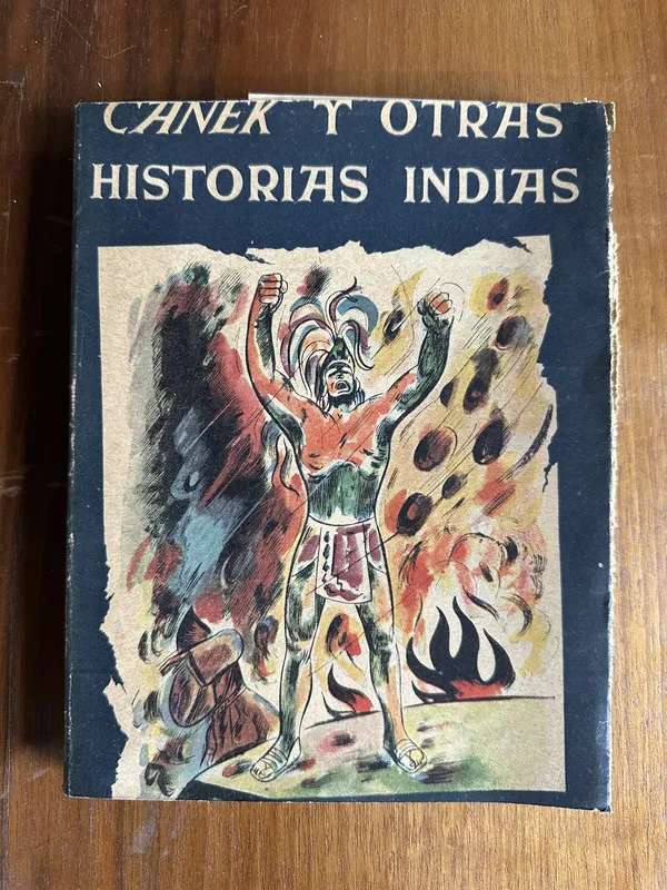 Tapa de Canek y otras historias indias - Abreu Gomez (4v3)