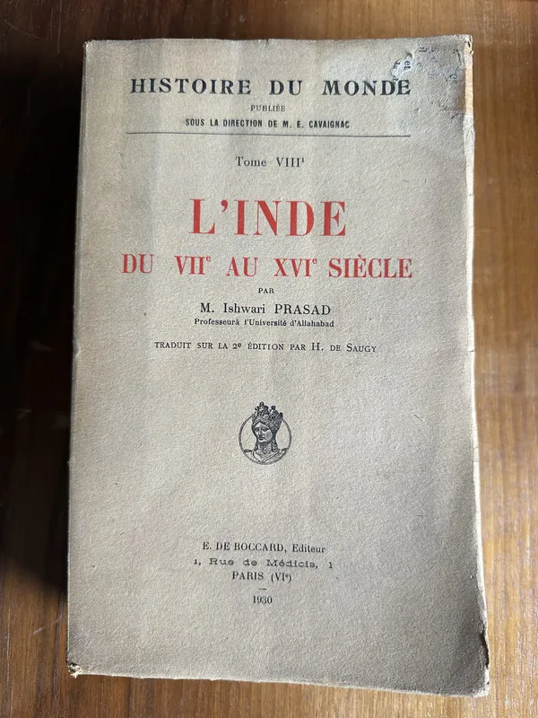 L'Inde du VIIe au XVIe Siècle - Prasad Ishwari (4v3)