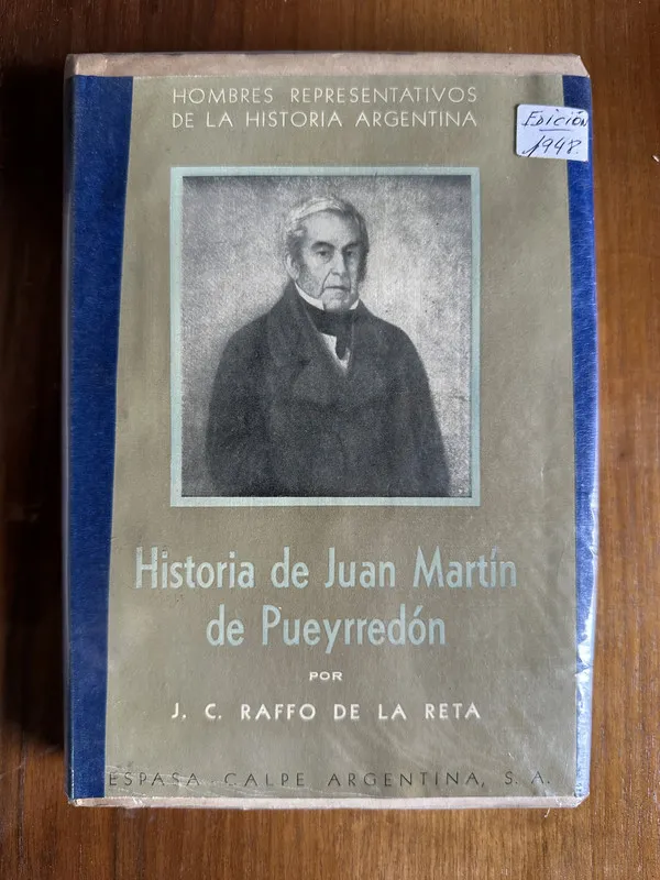 Tapa de Historia de Juan Martin de - Raffo de la Reta (4v4)