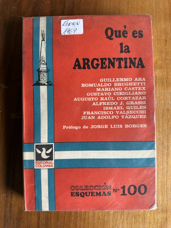 Tapa de Que es la Argentina - Borges Jorge Luis (prologo) (4v4)