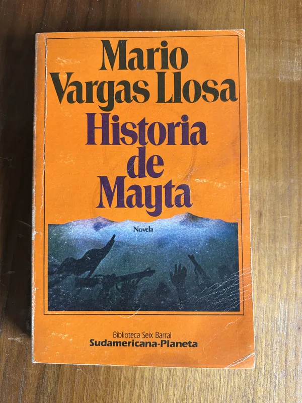 Tapa de Historia de Mayta - Vargas Llosa Mario (4v5)