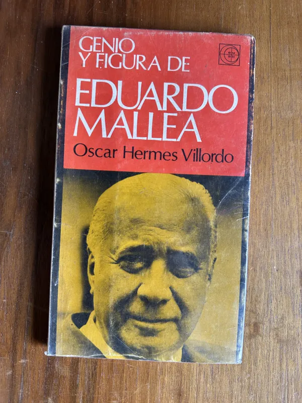 Tapa de Genio y figura de Eduardo Mallea - Villordo (4v5)