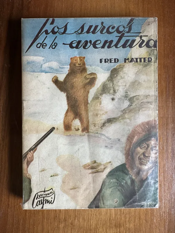 Tapa de Los surcos de la aventura - Matter Fred (4v5)