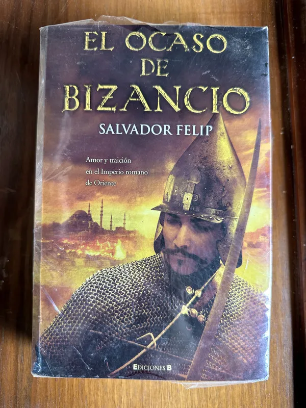 Tapa de El ocaso de Bizancio - Felip Salvador (4w1)