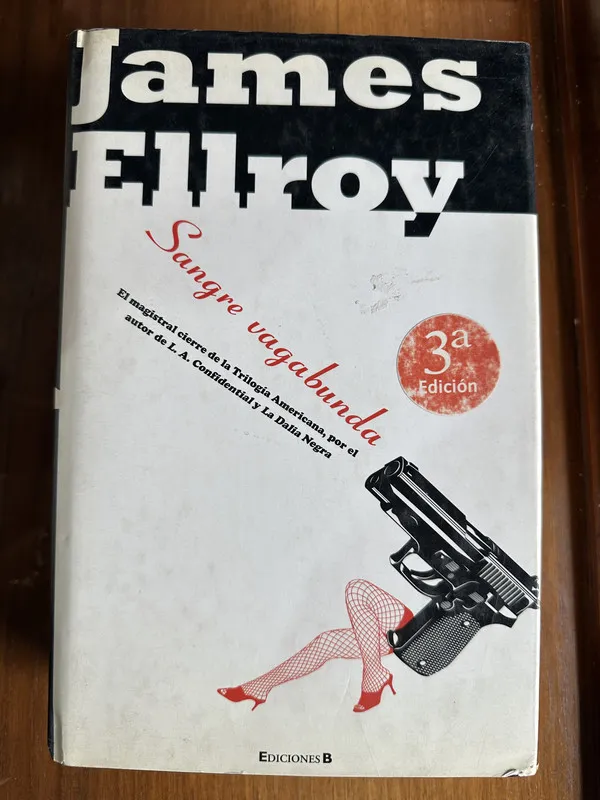 Tapa de Sangre vagabunda - Ellroy James (4w1)