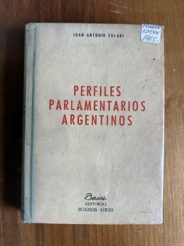 Perfiles Parlamentarios Argentinos - Solari (4w1)