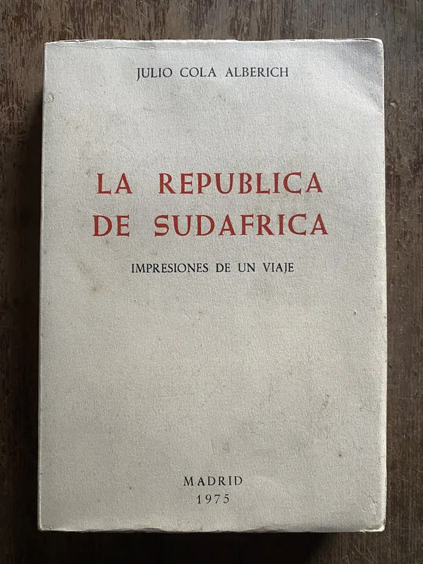 La Republica de Sudafrica - Cola Alberich Julio (4q3)