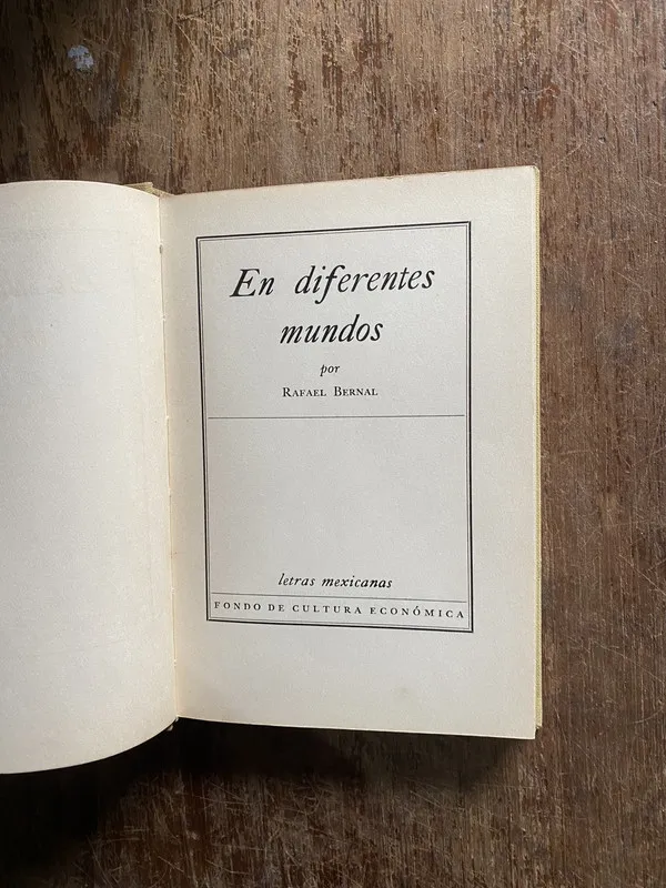 En diferentes mundos - Bernal Rafael (4q3)