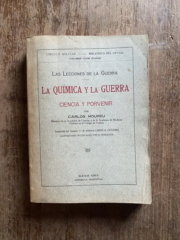 La Quimica y la Guerra - Moureu Carlos (4q3)