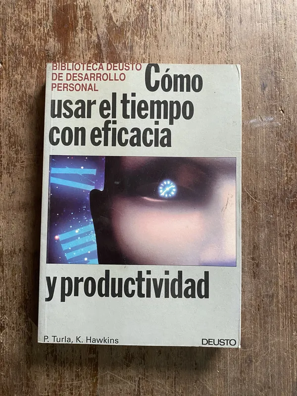 Tapa de Como usar el tiempo con eficacia y - Turla (4q2)