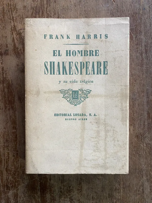 El hombre Shakespeare - Harris Frank (4q1)