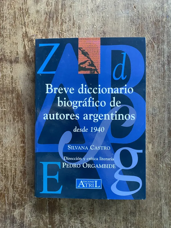 Breve diccionario biografico de autores - Castro (4q1)