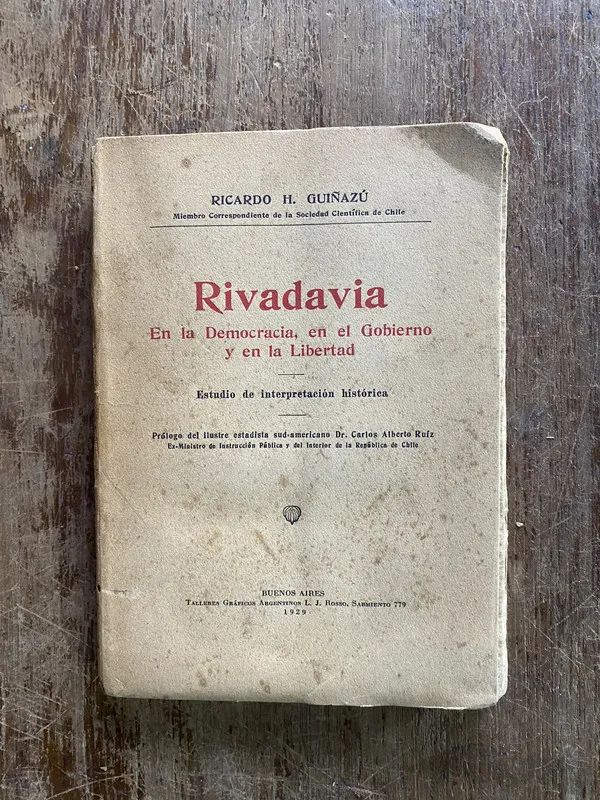 Tapa de Rivadavia - Guiñazu Ricardo H. (4w3)