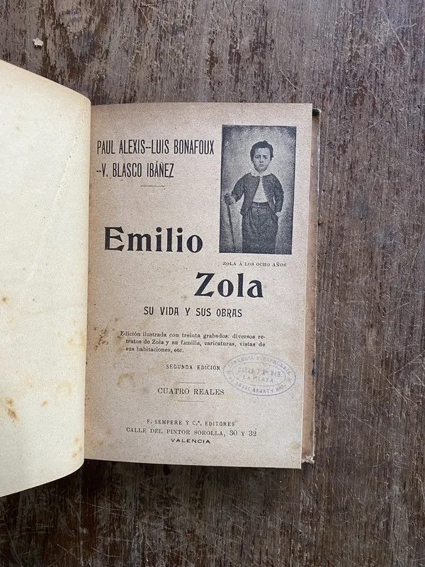 Emilio Zola - Alexis-Bonafoux (4w3)