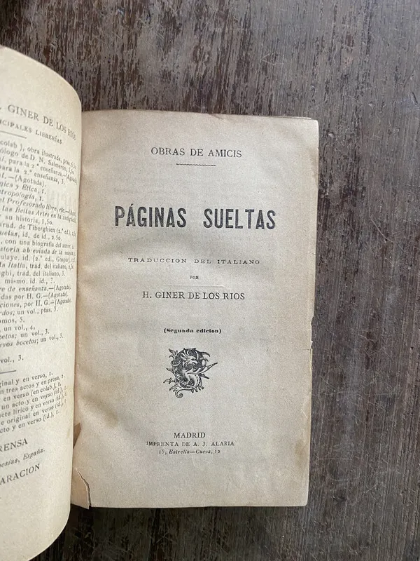 Paginas sueltas - De Amicis (4w3)