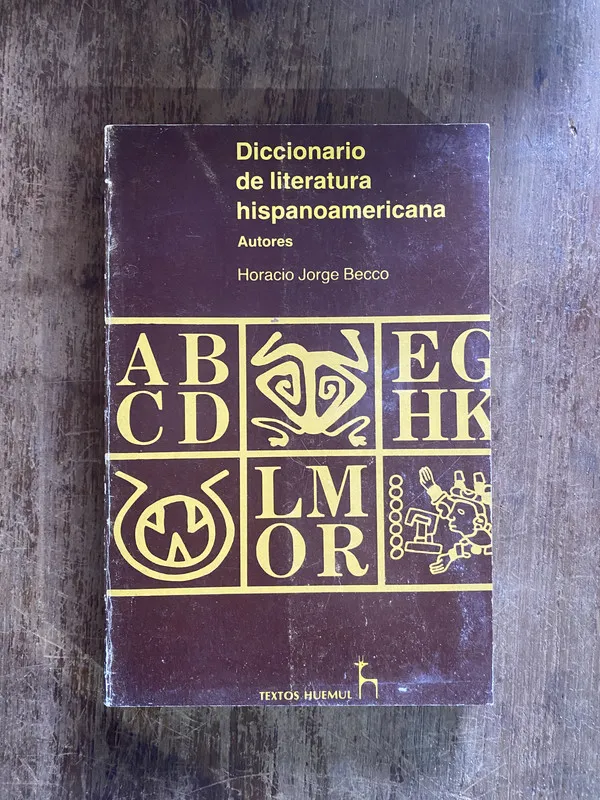 Diccionario de literatura hispanoamericana - Becco (4w4)