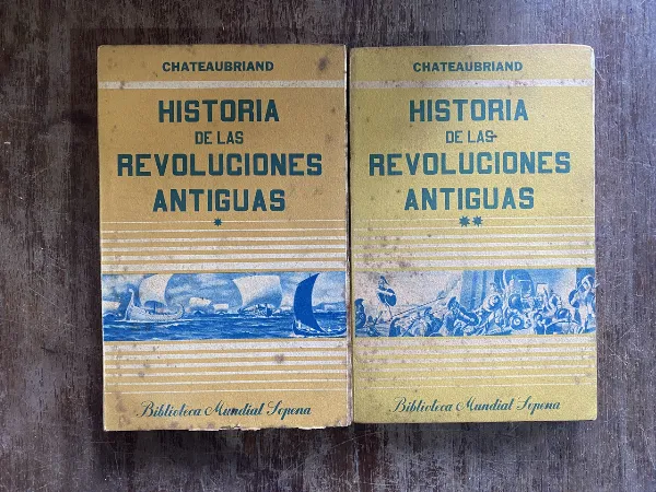 Historia de las Revoluciones Antiguas - Chateaubriand (4w4)