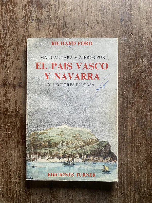 Tapa de Manual para viajeros por El Pais Vasco y - Ford (4w6)