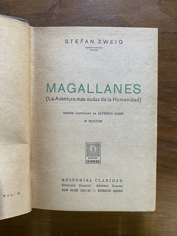 Magallanes - Zweig Stefan (5c3)