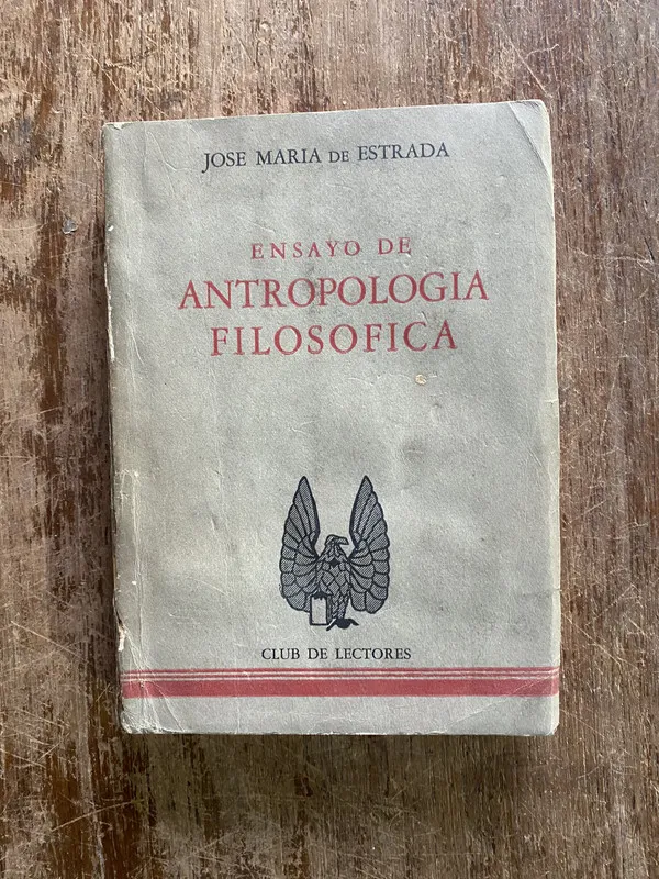 Ensayo de Antropologia Filosofica - Estrada (5c3)