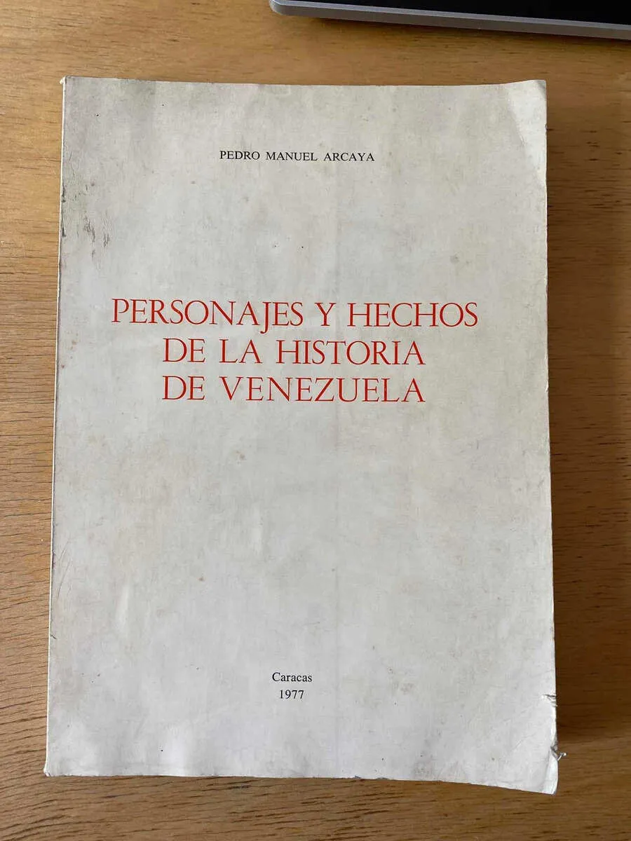 Personajes Y Hechos De La Historia De Venezuela -arcaya (b6)