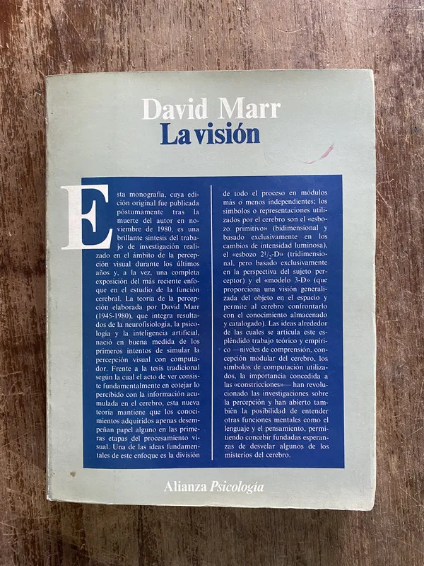 La vision - Marr David (5i1)